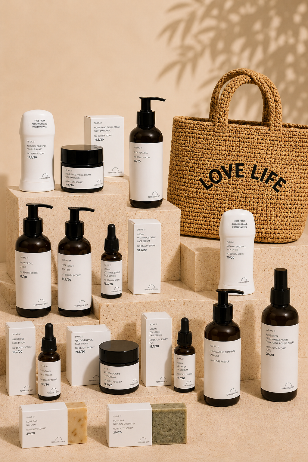 Luxe cadeau met natuurlijke skin- en haircare producten