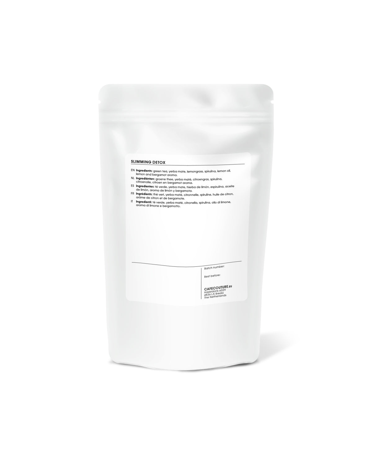 groene thee piramides refill zakken