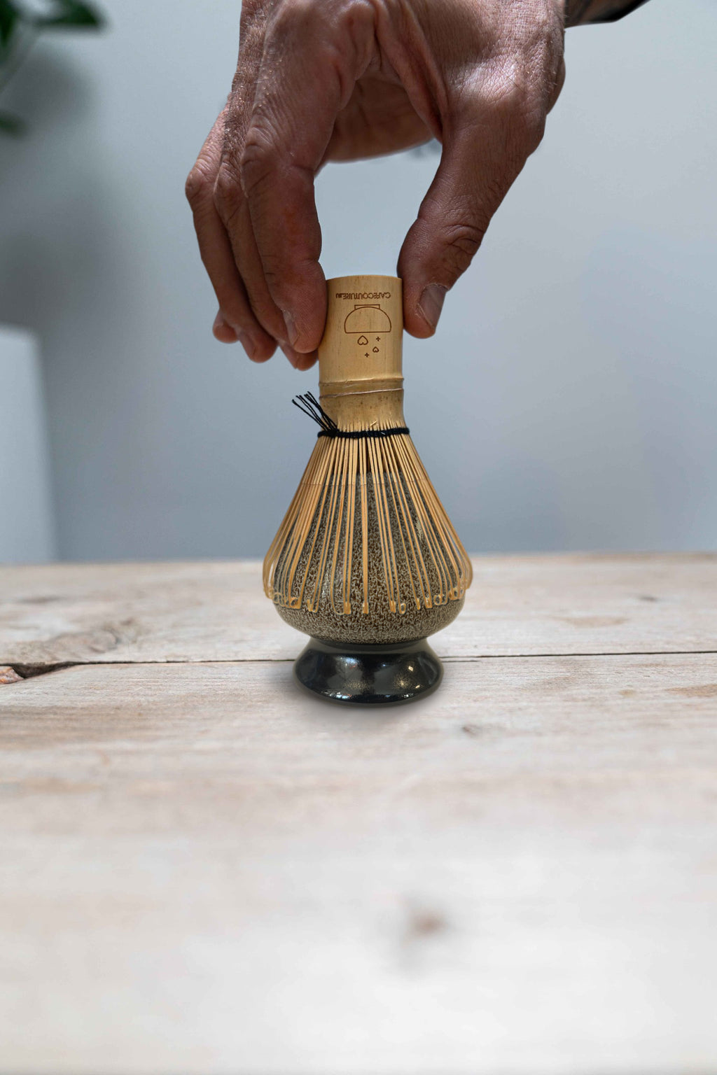 Matcha Whiskhouder Zand B