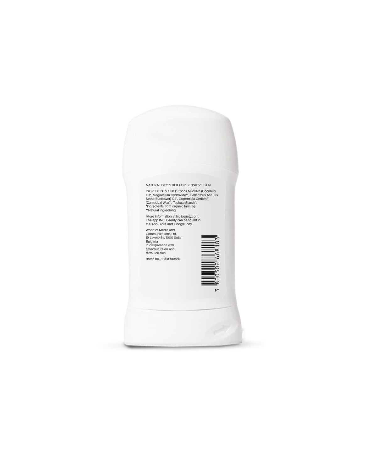 milieuvriendelijke deodorant in kartonnen verpakking