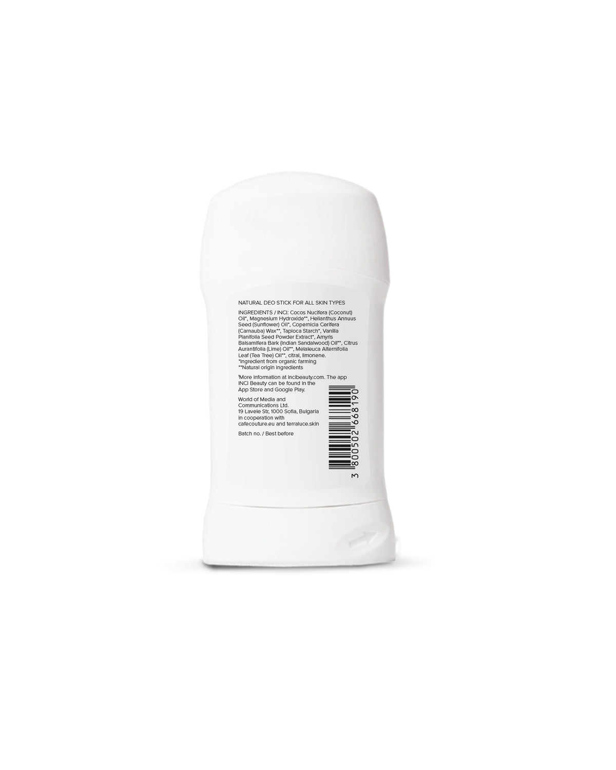 natuurlijke deodorant vanille en limoen